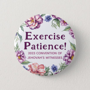JW Pin Button Exercise Patience   JW Convention