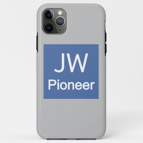 JW Pioneer iPhone 11 Pro Max Case
