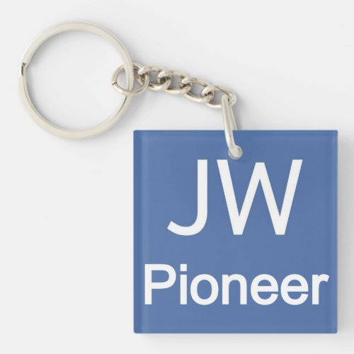 JW Pioneer Keychain