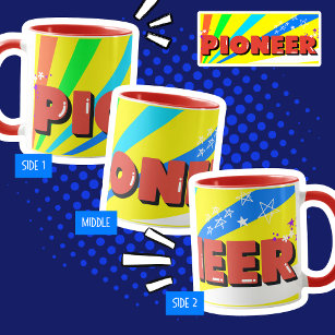 JW Pioneer Super Comic Wrap Around Mug