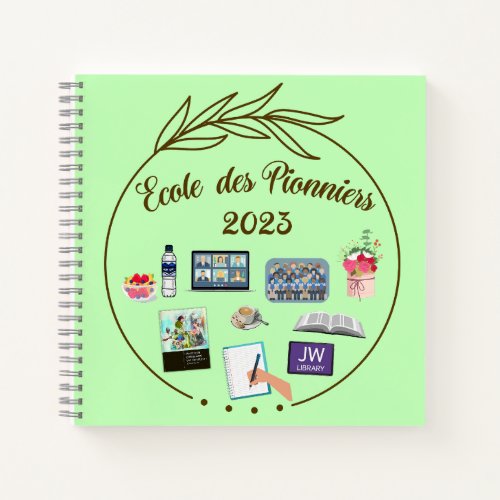 JW Pioneers School 2023 Notebook