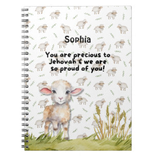 JW Precious Sheep Notebook for young ones