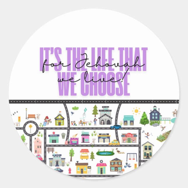 JW Stickers for Pioneers! (Front)