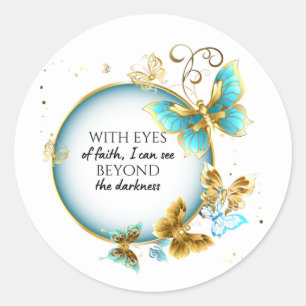 JW With Eyes of Faith Stickers