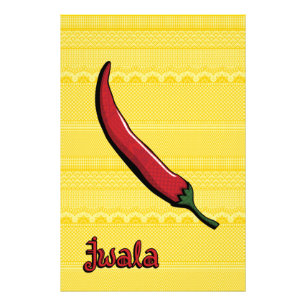 Jwala Chili Pepper Art Print