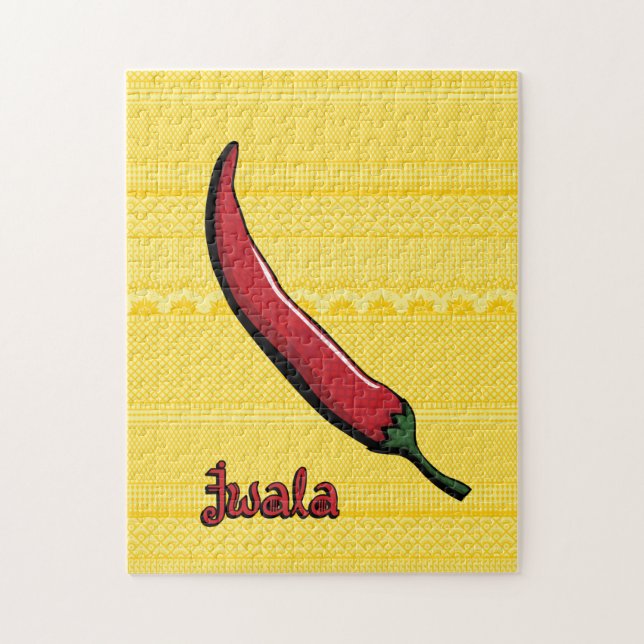 Jwala Chili Pepper Puzzle (Vertical)