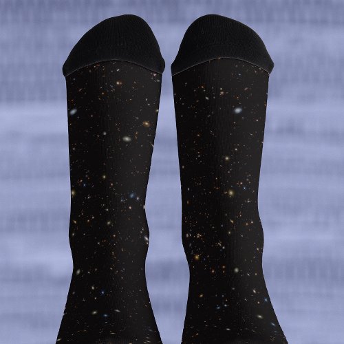 JWST Galaxies Deep Space Astronomy Black Socks