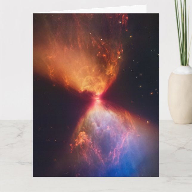 JWST Hourglass Protostar Formation Card (Front)