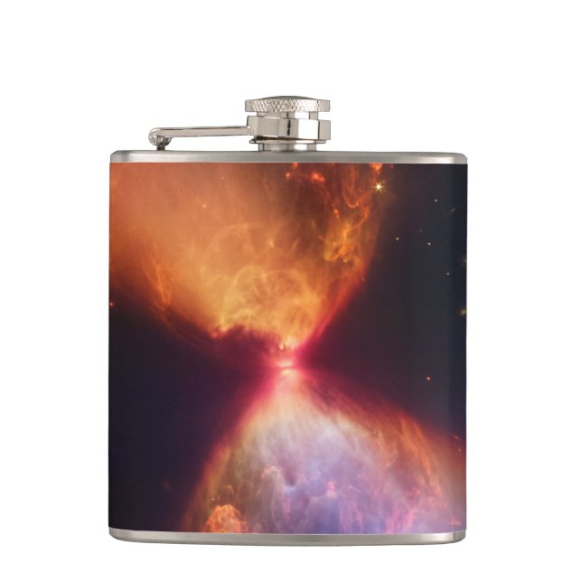 JWST Hourglass Protostar Formation Flask (Front)