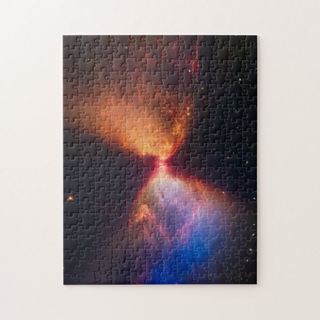 JWST Hourglass Protostar Formation Jigsaw Puzzle (Vertical)