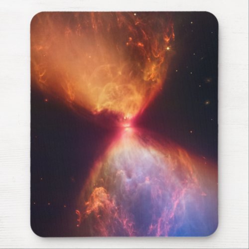 JWST Hourglass Protostar Formation Mouse Pad