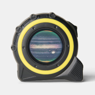 JWST Image of Planet Jupiter in Infrared Button Tape Measure