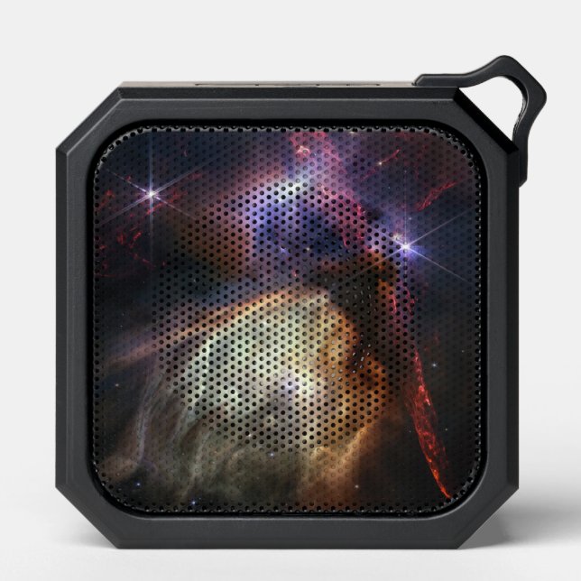 JWST Image of Rho Ophiuchi Stars Bluetooth Speaker (Front)