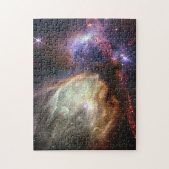 JWST Image of Rho Ophiuchi Stars Jigsaw Puzzle (Vertical)