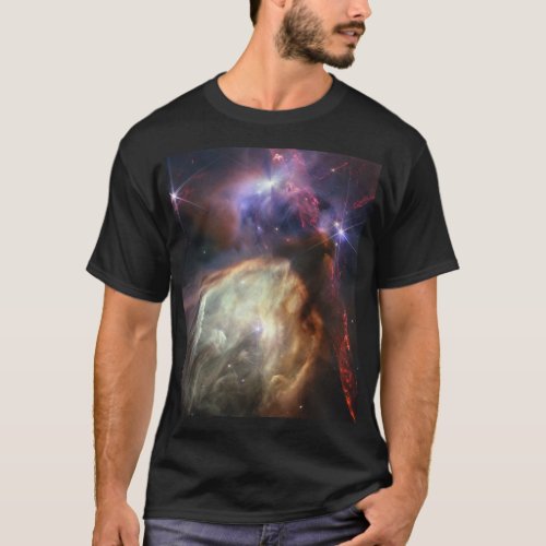 JWST Image of Rho Ophiuchi Stars T_Shirt