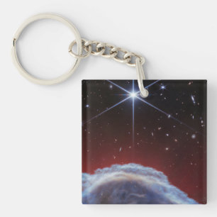 JWST Image of the Horsehead Nebula Keychain