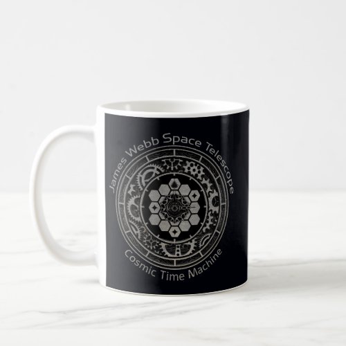 JWST James Webb space telescope clock steel Coffee Mug