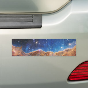 JWST James Webb Space Telescope Cosmic Cliffs Car Magnet