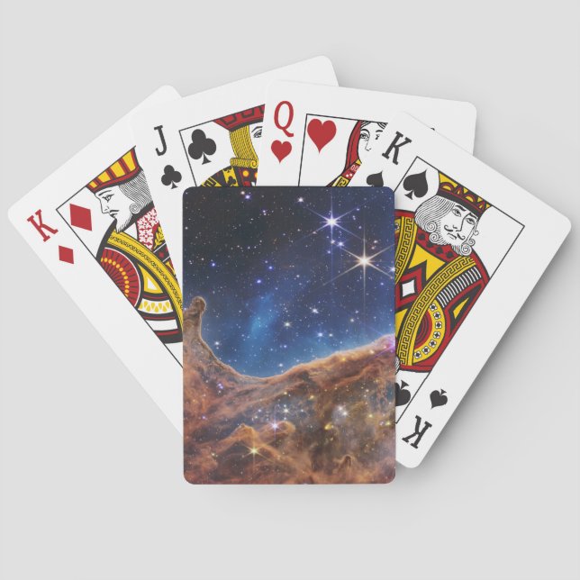 JWST James Webb Space Telescope Cosmic Cliffs Poker Cards (Back)
