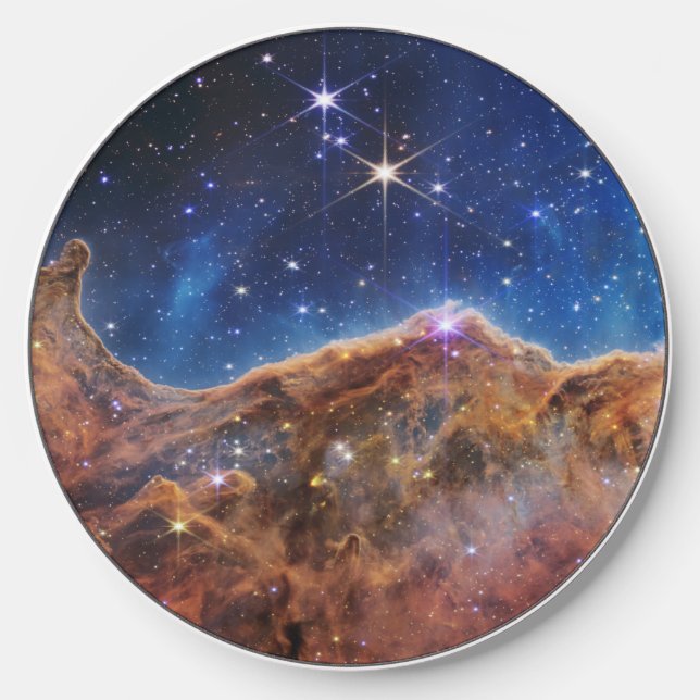 JWST James Webb Space Telescope Cosmic Cliffs Wireless Charger (Front)