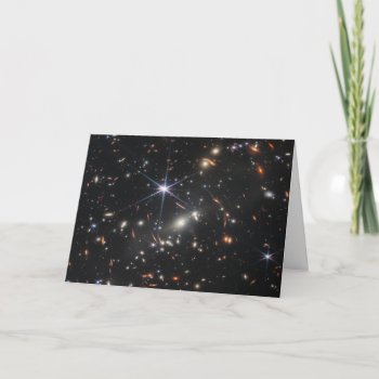 Jwst James Webb Space Telescope First Images  Card by GigaPacket at Zazzle