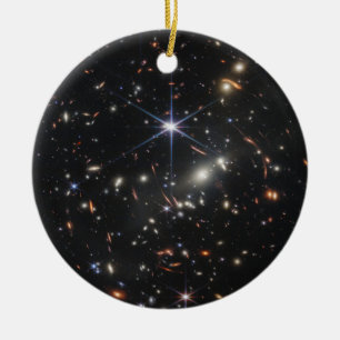JWST James Webb Space Telescope First Images Ceramic Ornament
