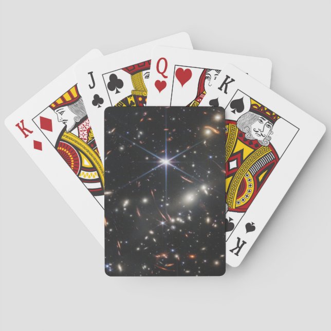 JWST James Webb Space Telescope First Images Poker Cards (Back)