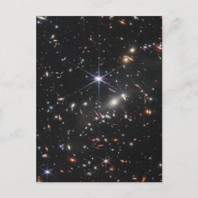 JWST James Webb Space Telescope First Images Postcard (Front)