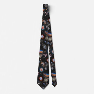 JWST James Webb Space Telescope Photo Collage Neck Tie