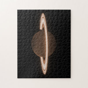 JWST James Webb Space Telescope Saturn Infrared Jigsaw Puzzle
