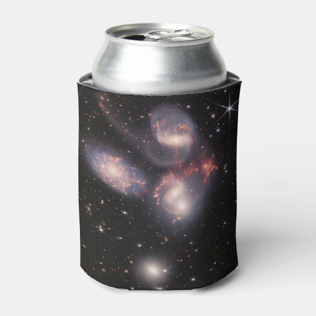 JWST James Webb Space Telescope Stephan’s Quintet Can Cooler (Can Front)