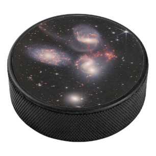 JWST James Webb Space Telescope Stephan’s Quintet Hockey Puck