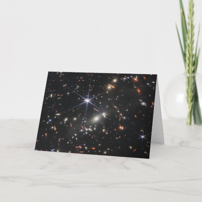 JWST James Webb Telescope First Images Semi-Gloss Card (Front)