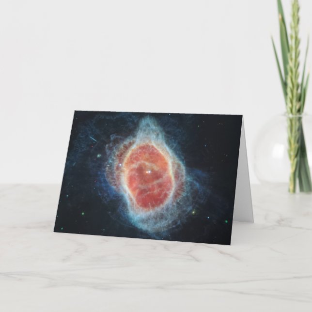 JWST James Webb Telescope Southern Ring Nebula Card (Front)