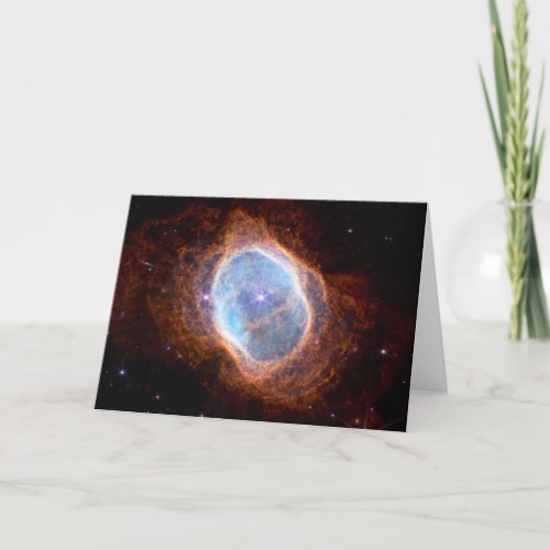 JWST James Webb Telescope Southern Ring Nebula Card