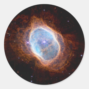 JWST James Webb Telescope Southern Ring Nebula Classic Round Sticker
