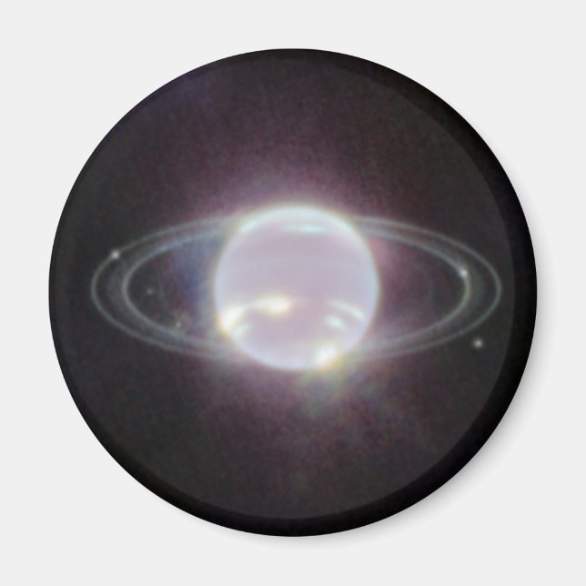JWST Rings of Planet Neptune Magnet (Front)