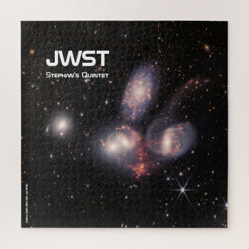 JWST Stephans Quintet Puzzle