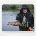 JWTrout Mouse Pad<br><div class="desc">Hendrickson Hatch on the DRC "Home Pool".</div>