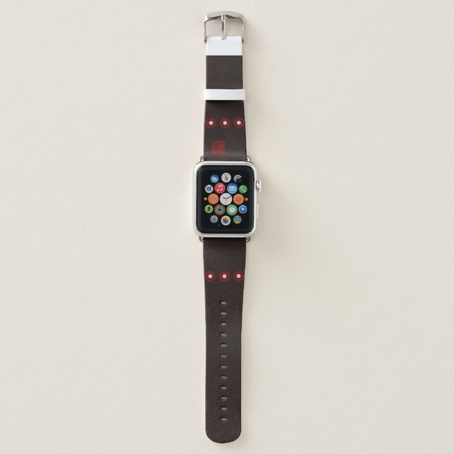 Jyanomemonkurorasya-Jinbaori Apple Watch Band (Front)