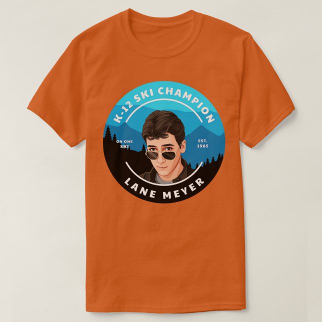 K12 Ski Champion Lane Meyer T-Shirt (Design Front)