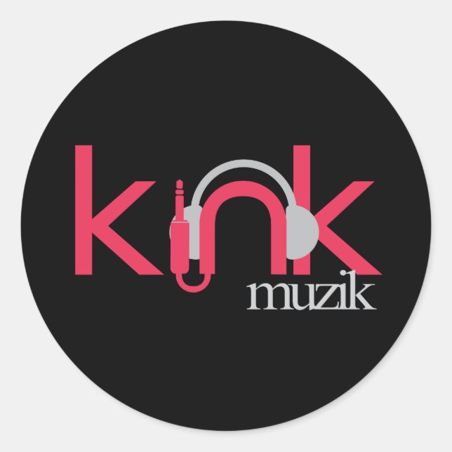 K1nkMuzik Sticker (Front)