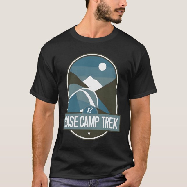 K2 Base Camp Trek  T-Shirt (Front)