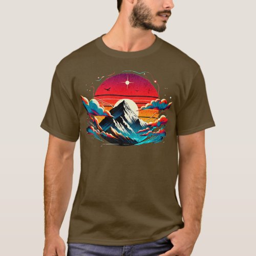 K2 Mountains Pakistan Design T_Shirt