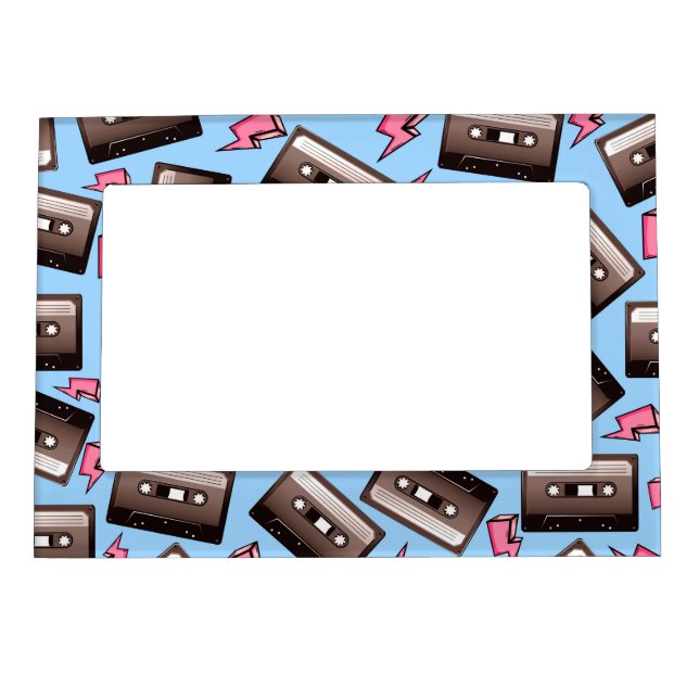 K7 Tape Pattern Magnetic Frame (Front)