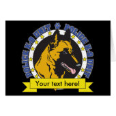 K9 Belgian Malinois (Front Horizontal)