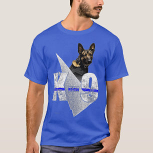 K9 Belgian Malinois Dog Awesome Police Sheriff T-Shirt