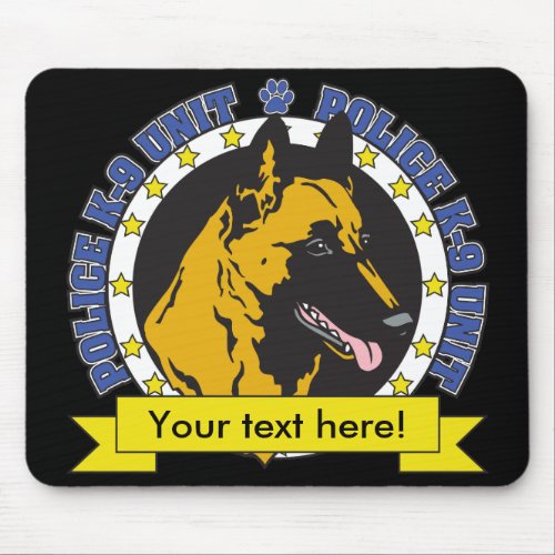 K9 Belgian Malinois Mouse Pad