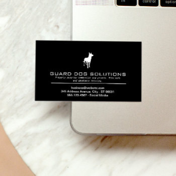 K9 | Bite Mark Business Card by lovely_businesscards at Zazzle