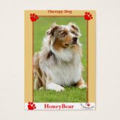 K9 comforters therapy dog (Front)